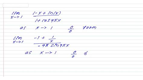 Solved Find The Limit Use L Hospital S Rule If Appropriate If There