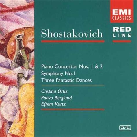 Shostakovich Piano Concertos No1 And 2 Symphony No1 Three Fantastic