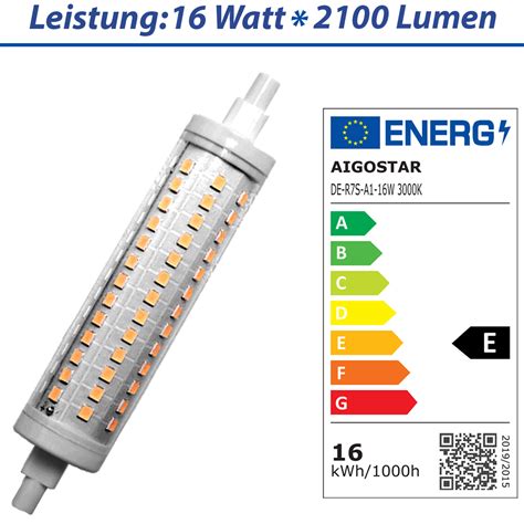 Led Stablampe R S W Lm Warmwei Kabika De