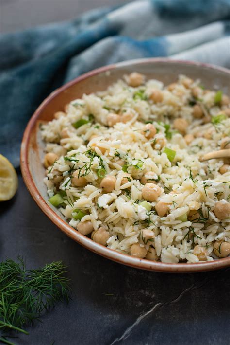 Orzo Chickpea Pasta Salad Nutritious Eats