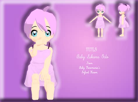 Mmd Newcomer Baby Lukana Octo By Bokeol On Deviantart