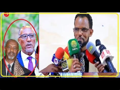 Madaxweyne Muuse Biixi Iyo Maxamed Kaahin Inta Ay Noolyihiin Cidkale