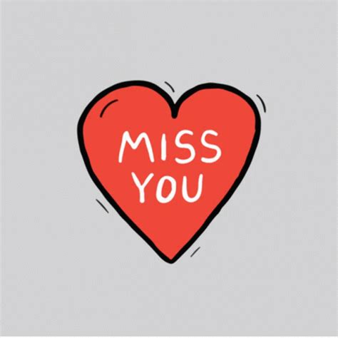 Beating Heart Sticker Beating Heart Miss You Discover Share Gifs