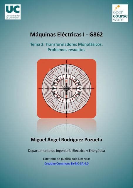 Transformadores Monofásicos Problemas Resueltos Daniel Gomez Udocz