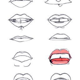 How To Draw A Cartoon-Mouth - A Step By Step Drawing Guide – Custom ...