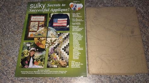 Sulky Secrets To Successful Applique Joyce Drexler 2002 Quilting