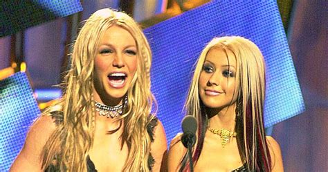 Are Britney Spears And Christina Aguilera Recording A Duet Us Weekly