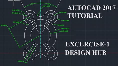 Autocad Tutorial Exercise 1 YouTube