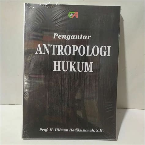 Jual Buku Pengantar Antropologi Hukum Shopee Indonesia