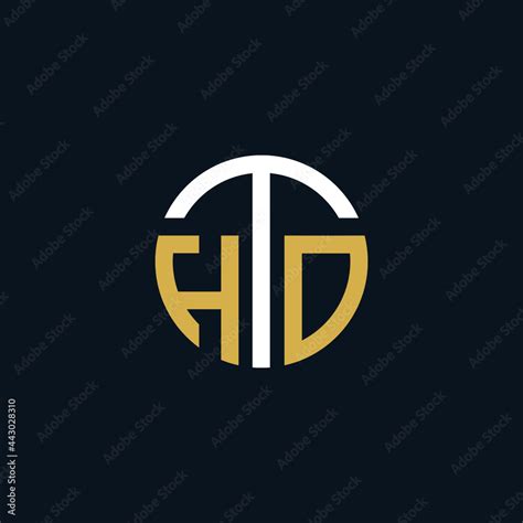 hto logo hto icon hto vector hto monogram hto letter hto