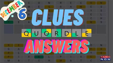 Todays Quordle hints, clues, and 316 answers to get your brain working ...