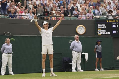 Sinner Djokovic Semifinale Wimbledon Quando Si Gioca E Dove Vederla In