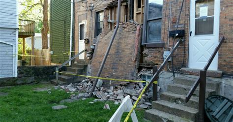 No One Injured In Partial Building Collapse In Swissvale Cbs Pittsburgh