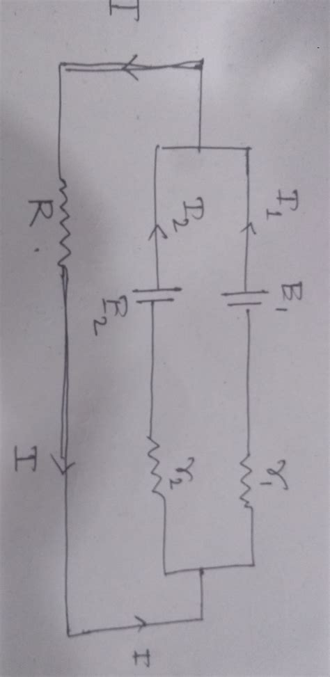 Two Cells Of Emfs 2e And E And Internal Resistances 2r And R Respectively Are Connected In