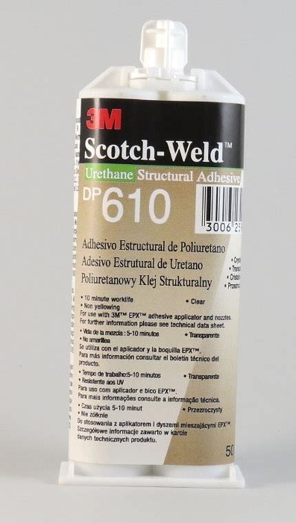 M Scotch Weld Dp Urethane Structural Adhesive Genfab