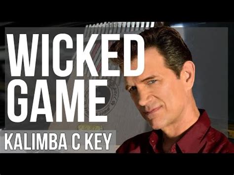 How To Play Wicked Game By Chris Isaak On Kalimba Tutorial YouTube