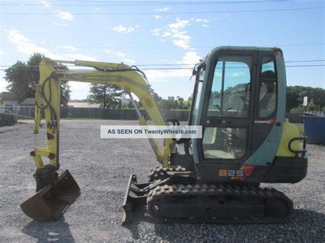 Yanmar B V Mini Excavator W Cab