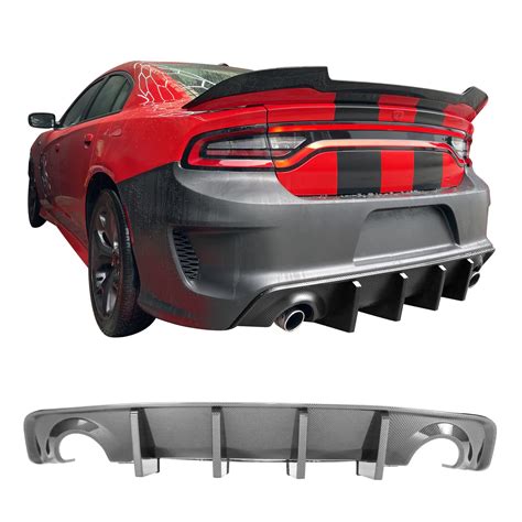 Buy Ikon Motorsportsrear Diffuser Compatible With 2020 2023 Dodge Charger Widebody Ikon Style