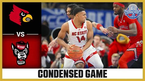 NC State Vs Louisville Condensed Game 2024 ACC Mens Basketball