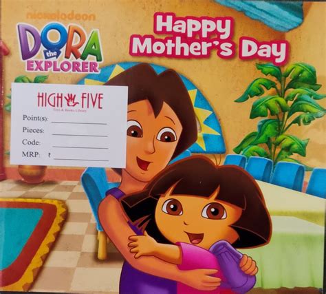 Dora The Explorer Happy Mothers Day Highfive Library