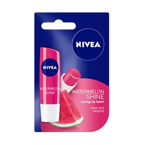 Nivea Fruity Shine Watermelon Lip Balm 4 8 G