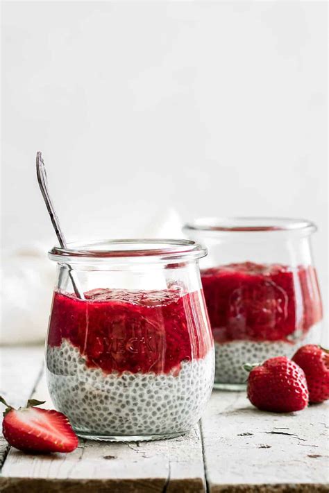 Strawberry Rhubarb Chia Pudding Choosing Chia