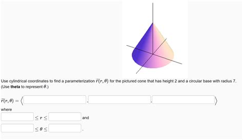 Solved Use cylindrical coordinates to find a | Chegg.com