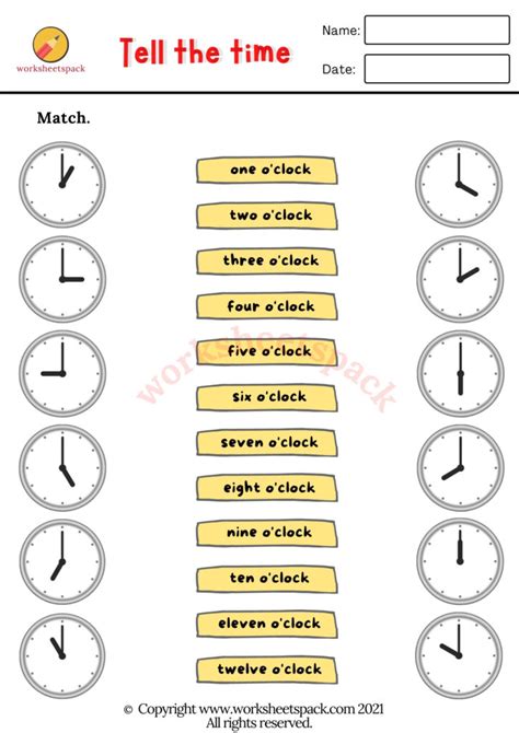 Telling Time Worksheets Free Learning To Tell Time Printable Pdf