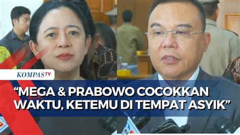 Rencana Pertemuan Megawati Dan Prabowo Puan Maharani Dan Dasco Kompak