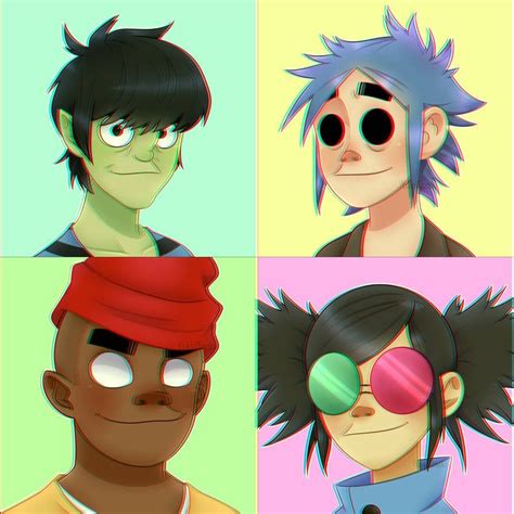 Pin De Patti Em Gorillaz Gorillaz Desenhos Aleat Rios Desenhos