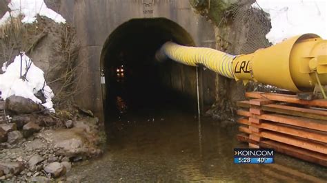 Shrinking Spirit Lake Tunnel Gets Critical Repairs Youtube