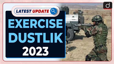 Exercise Dustlik 2023 Latest Update Drishti Ias English Youtube