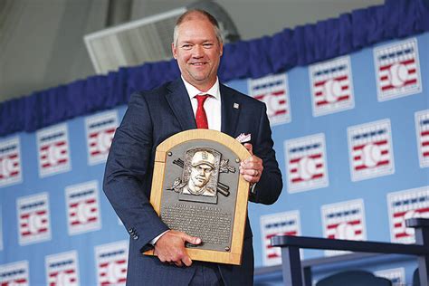 Scott Rolen Credits His Parents Fred Mcgriff Thanks Fellow Players At