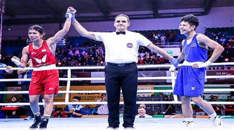 Womens World Boxing Championships Nitu Nikhat Saweety Medal