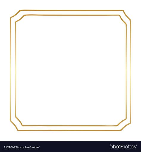 Gold Frame Vector at Vectorified.com | Collection of Gold Frame Vector ...