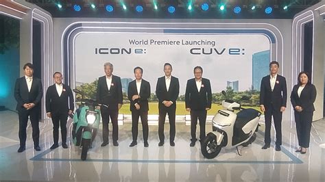 AHM Resmi Luncurkan Motor Listrik Honda ICON E Dan CUV E Baterai