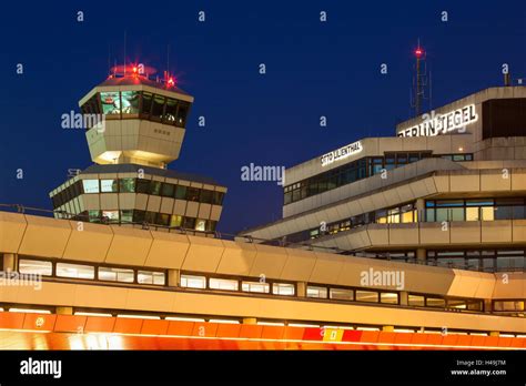 Berlin Tegel Airport Otto Lilienthal Txl Hi Res Stock Photography And