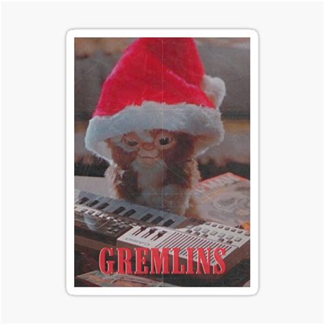 "Gremlins 1984 Vintage" Sticker for Sale by RetroRain | Redbubble