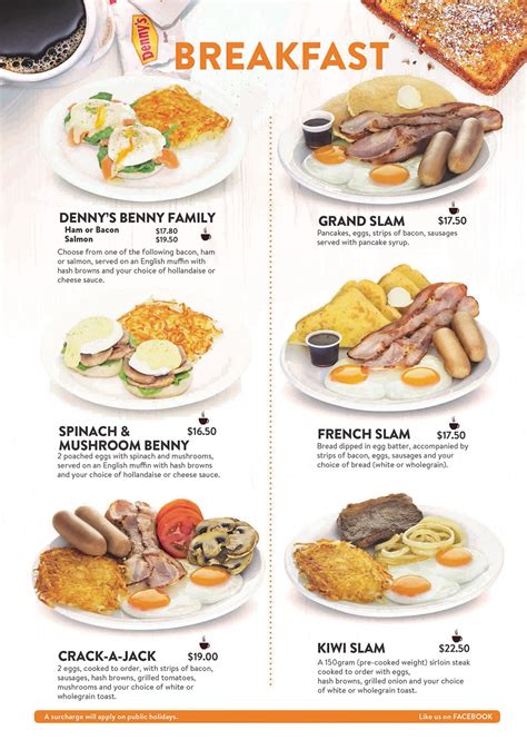 Breakfast Menu Digital Display Board Food Menu Design