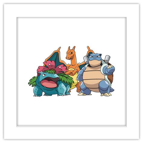 Charizard Blastoise Venusaur Mega Evolution