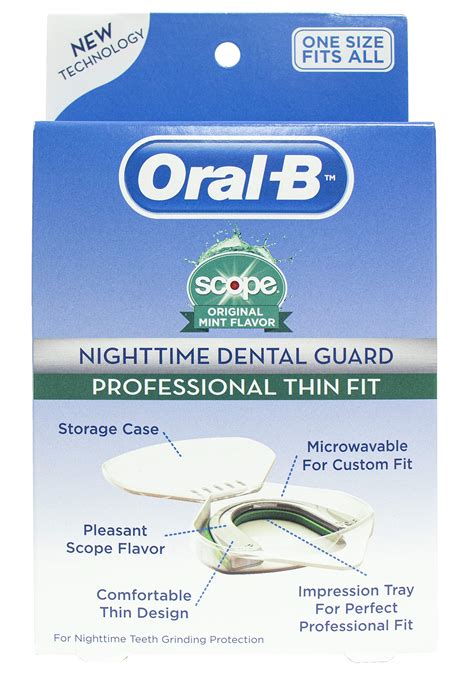 Oral B Nighttime Dental Guard Less Than 3 Minutes For Custom Teeth Grinding Ebay