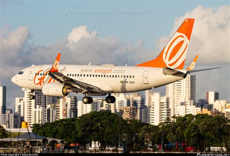 PR GED GOL Transportes Aéreos Boeing 737 7EH WL Photo by Eduardo Sales