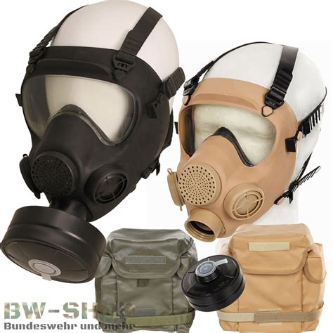 Original Pol Armee ABC Schutzmaske MP5 Mit Filter Tasche