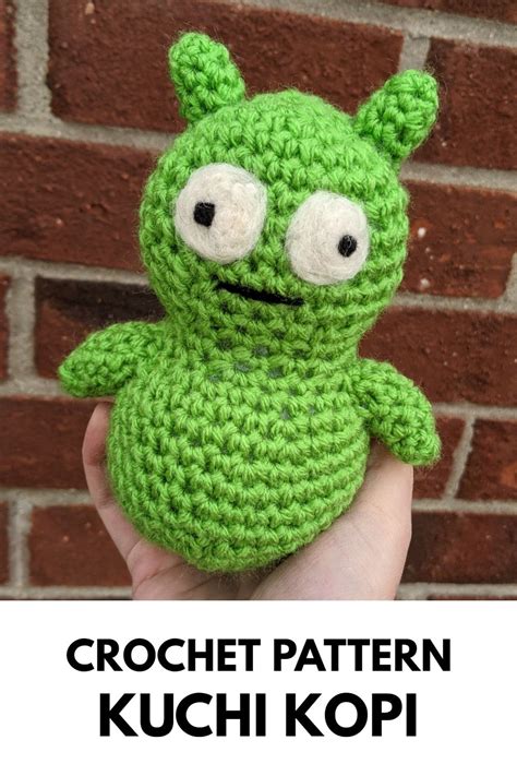 Crochet Pattern Kuchi Kopi Amigurumi Inspired By Bobs Etsy Crochet