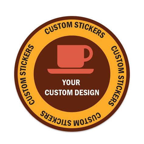 Custom Inch Round Stickers Full Color Personalized Designsnprint