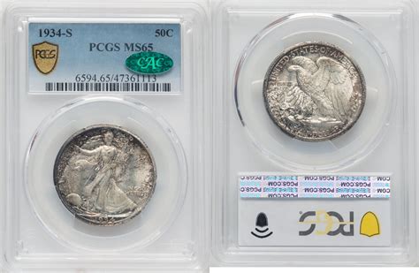 Us C Cac Secure S Walking Liberty Half Dollar Pcgs Ms Ma Shops