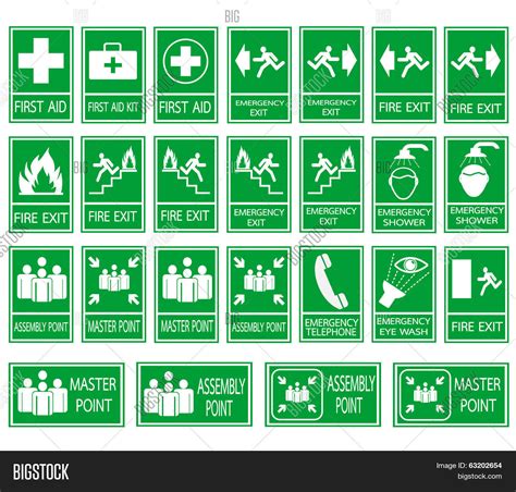 Green Safety Sign Vector & Photo (Free Trial) | Bigstock