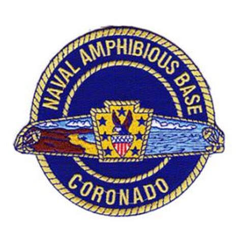 Naval Amphibious Base Coronado Patch | Flying Tigers Surplus