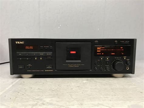 【やや傷や汚れあり】♪ Teac Stereo Cassette Deck ティアックステレオカセットデッキ V 615 ♪※中古動作品