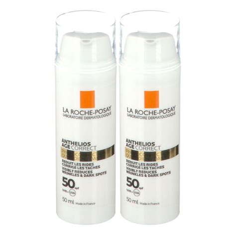 Anthelios Age Correct Spf 50 Doublepack 2x50 Ml Redcare